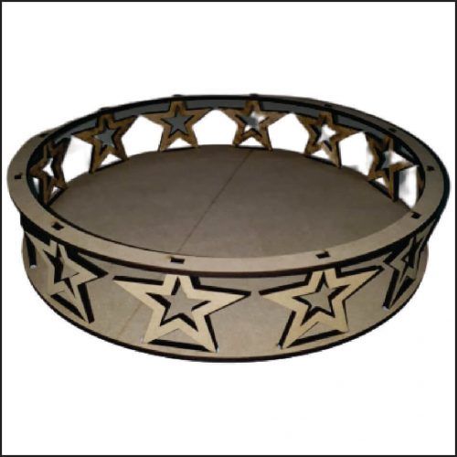 BANDEJA CIRCULAR ESTRELLA